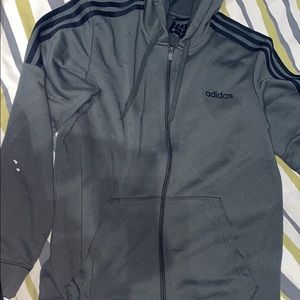 Green adidas sip up sweater 💚